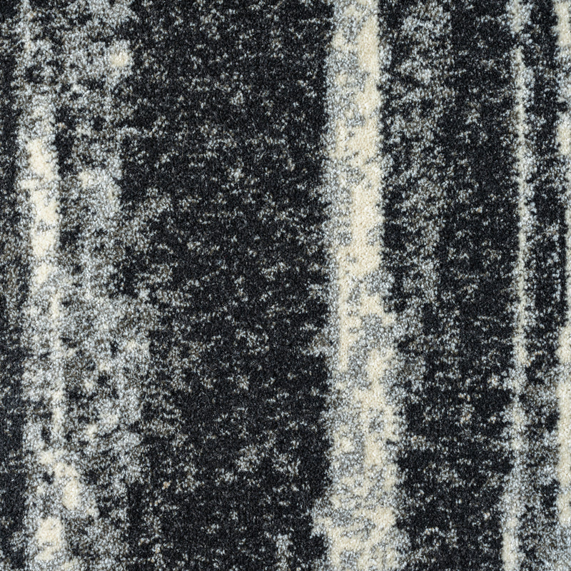 Astor Line Charcoal Rug