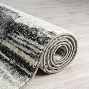 Astor Line Charcoal Rug