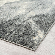 Astor Ash Charcoal Runner Rug