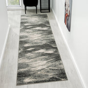 Astor Ash Charcoal Runner Rug