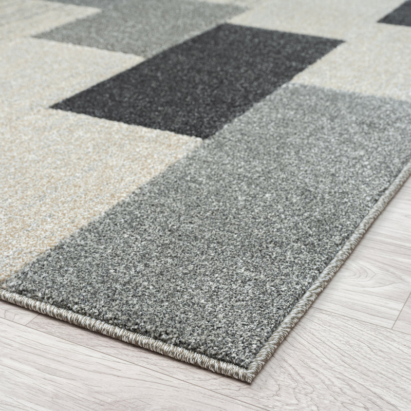 Astor Slate Charcoal Runner Rug