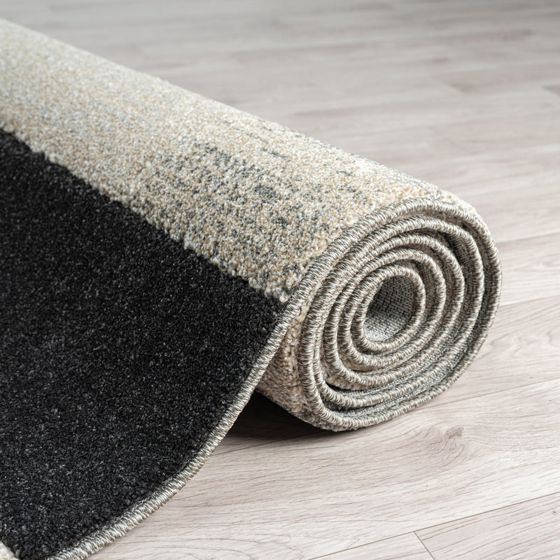 Astor Slate Charcoal Runner Rug