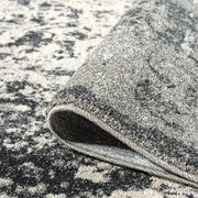 Astor Sand Charcoal Runner Rug