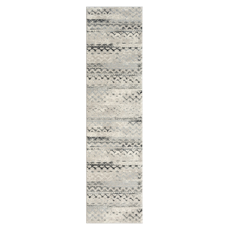 Astor Tribal Ivory Runner Rug