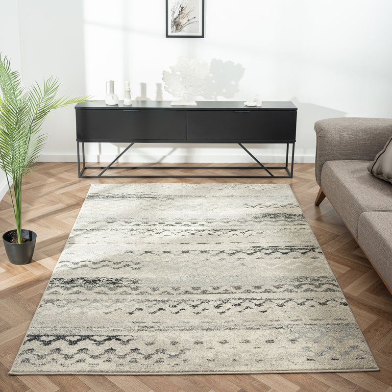 Astor Tribal Ivory Rug