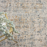 Allen Orison Grey Beige Round Rug