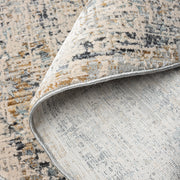 Allen Orison Grey Beige Round Rug