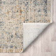Allen Orison Grey Beige Runner Rug