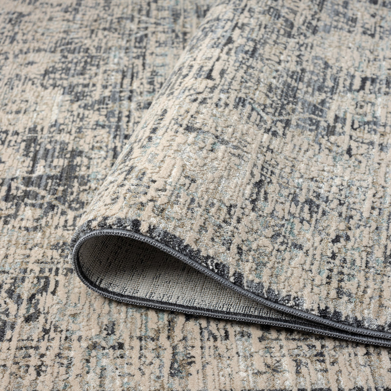 Allen Ayala Transitional Charcoal Runner Rug