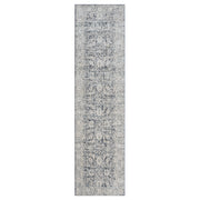Allen Ayala Transitional Charcoal Runner Rug
