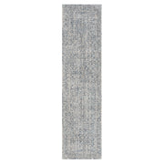 Allen Abbott transitional Grey Beige Runner Rug