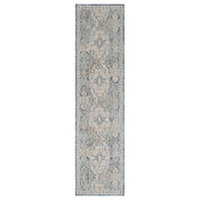Allen Aitken Grey Beige Runner Rug