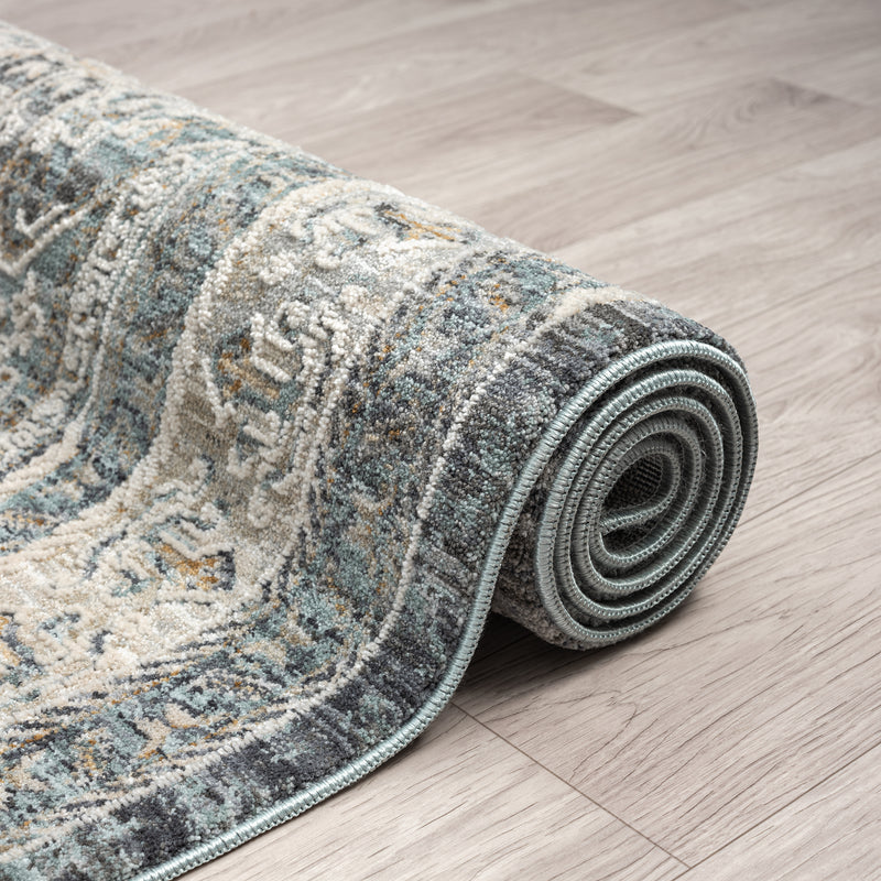 Allen Aitken Grey Beige Rug