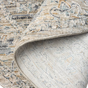 Allen Banks Grey Taupe Round Rug