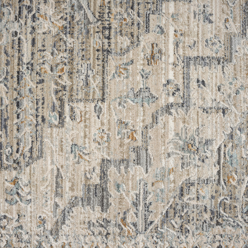 Allen Banks Grey Taupe Runner Rug