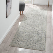 Allen Banks Grey Taupe Runner Rug