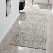 Allen Beavers Grey Taupe Runner Rug
