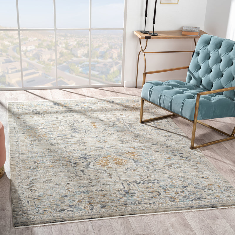 Allen Beavers Grey Taupe Rug