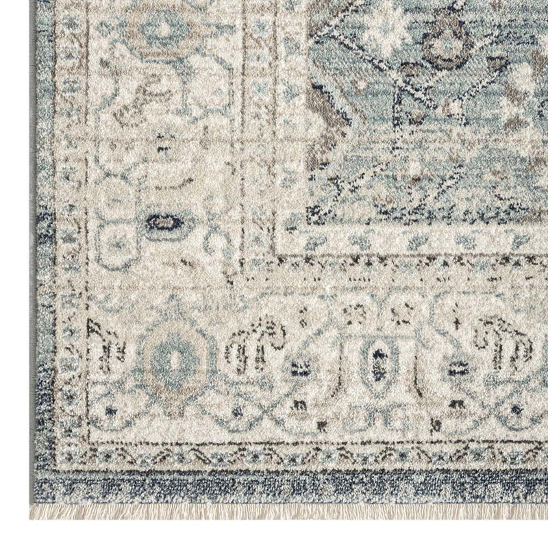 Augustine Augury Blue Runner Rug