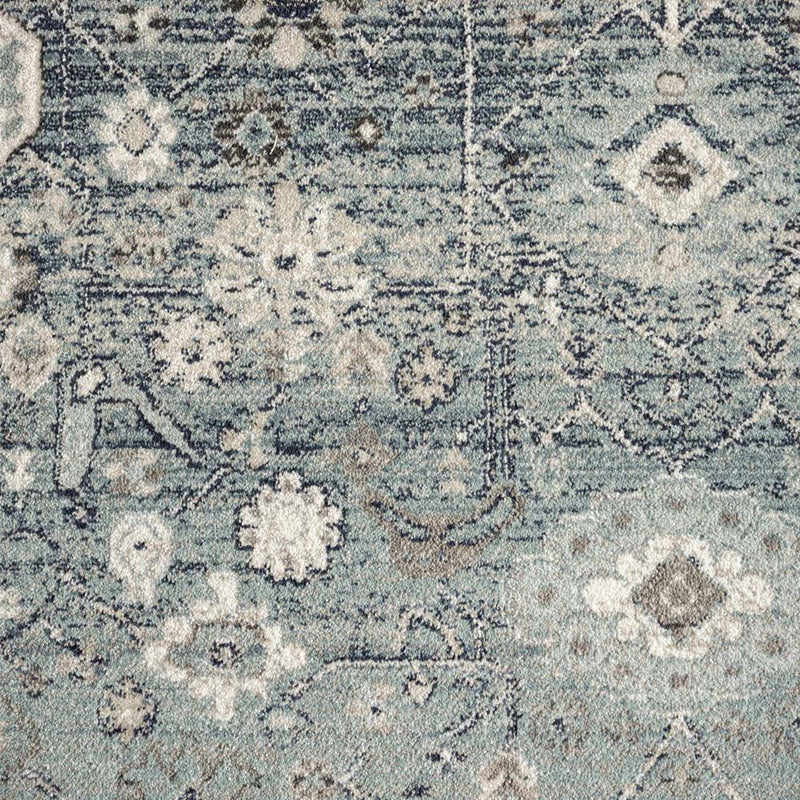 Augustine Augury Blue Runner Rug
