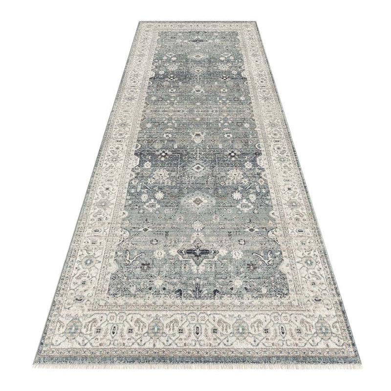 Augustine Augury Blue Runner Rug