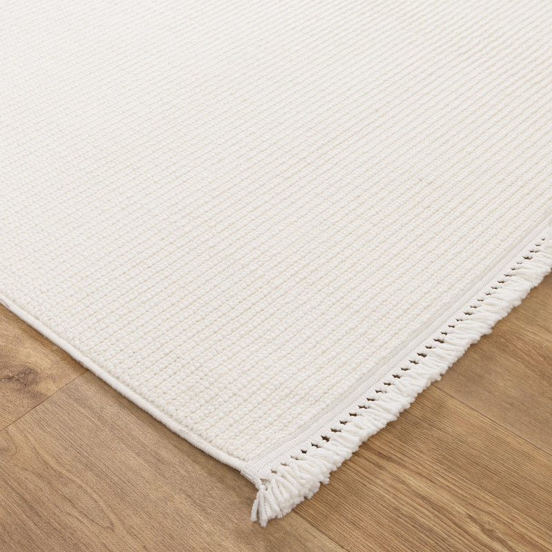 Bruno Loop Ivory Runner Rug