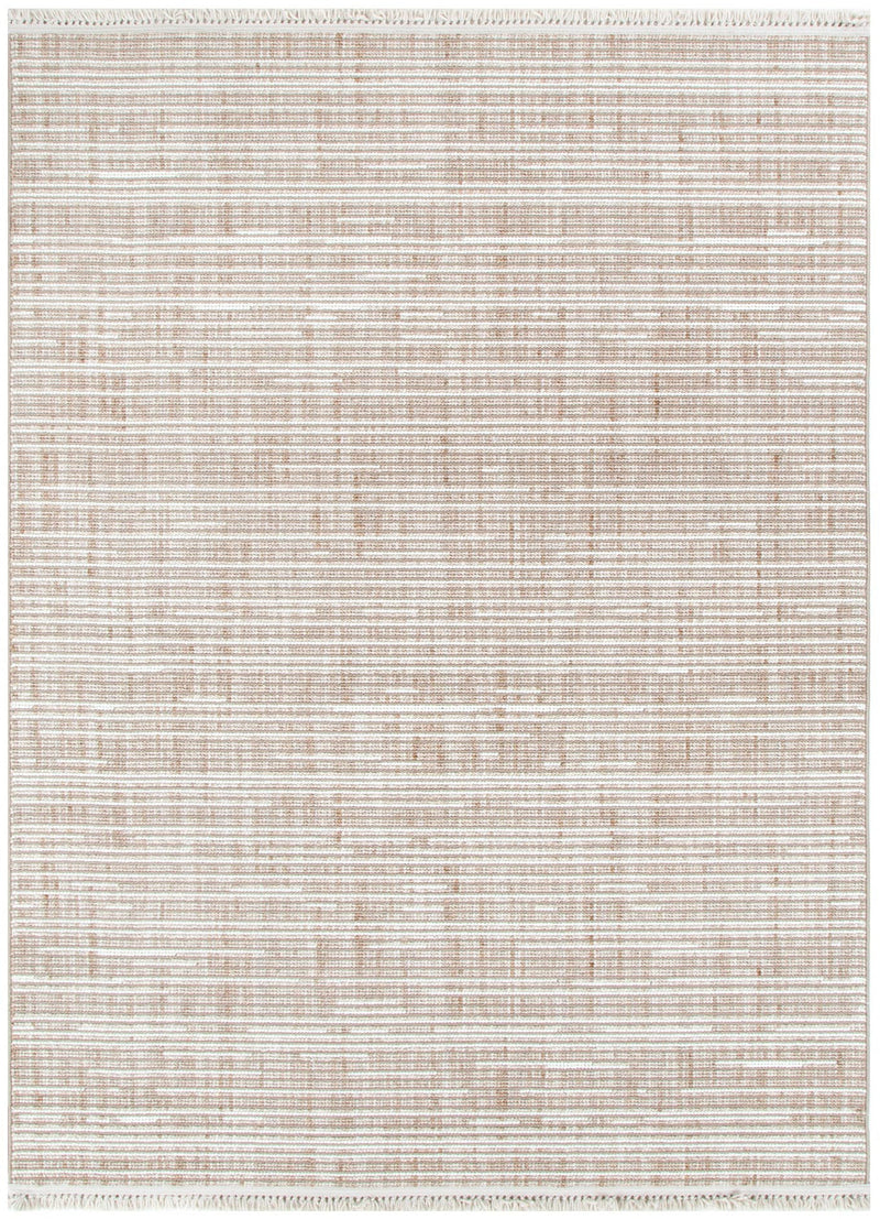 Bruno Loop Lines Beige Ivory Loop Rug