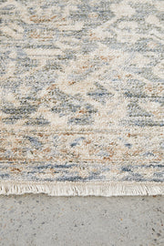 Breezy Alvin Blue Runner Rug