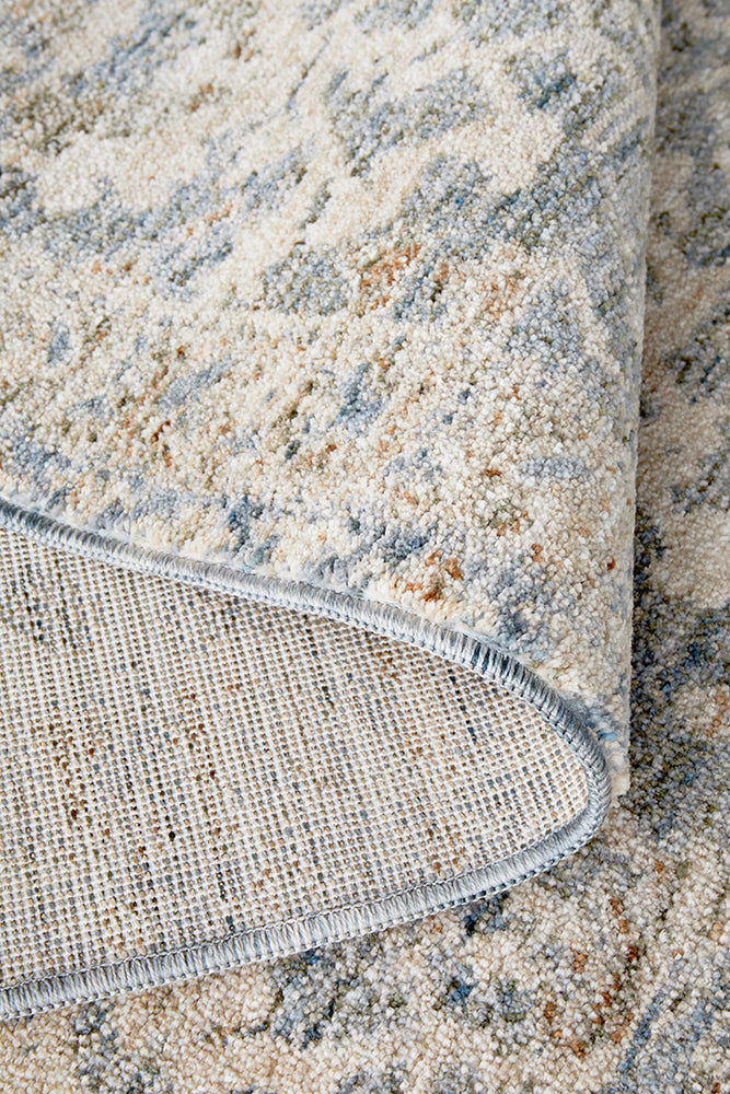 Breezy Alvin Blue Runner Rug