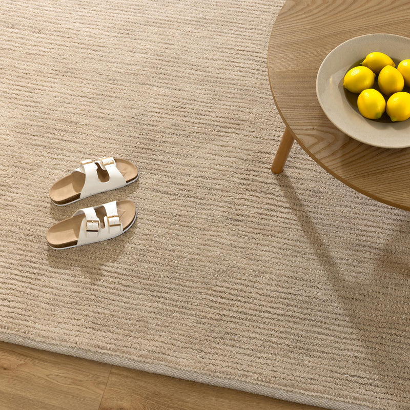 psyche Natural Wool Beige Rug