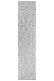 Berlin Street Light Grey Runner Rug