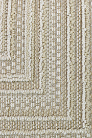 Berlin Frame Beige Rug