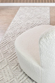 Berlin Cross Light Grey Rug