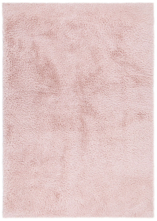 Mila Machine Washable Shaggy Blush Rug
