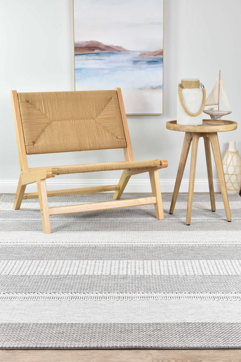 Albion Strip Grey Rug