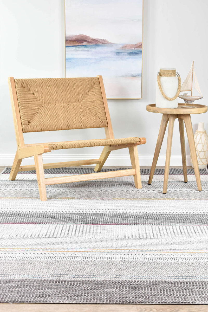 Albion Strip Grey Multi Rug