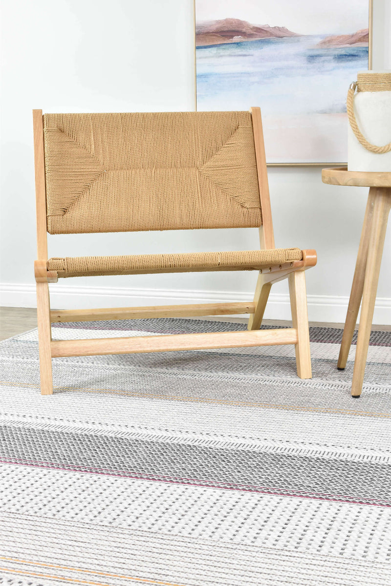 Albion Strip Grey Multi Rug