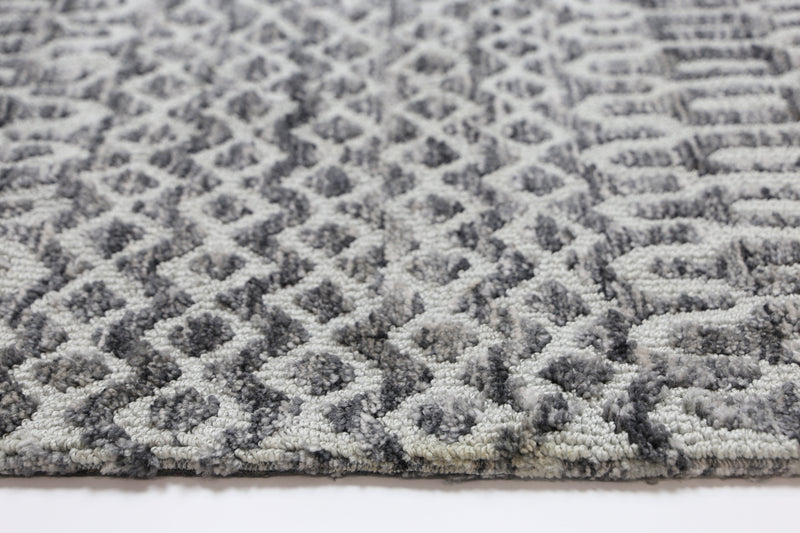 Amrish Camphils Grey Tribal Rug