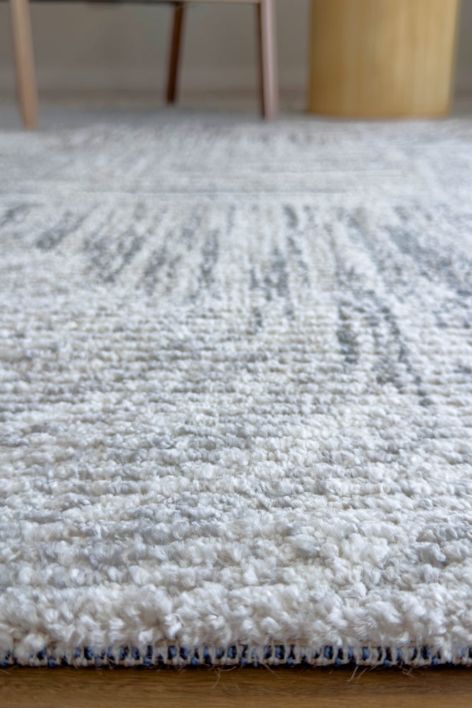 Singsong Tiles Grey Cream Rug