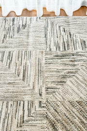 Singsong Tiles Grey Cream Rug