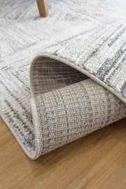 Singsong Tiles Grey Cream Rug