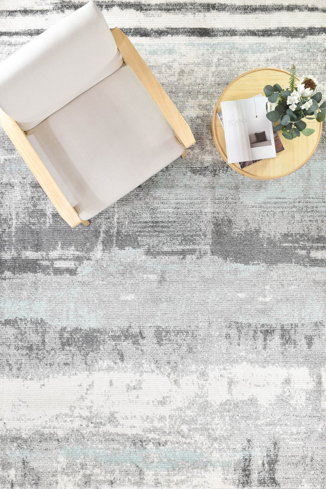 Singsong Marble Blue Grey Rug