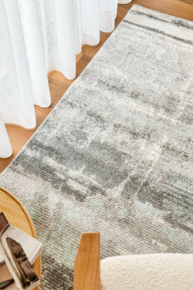 Singsong Marble Blue Grey Rug