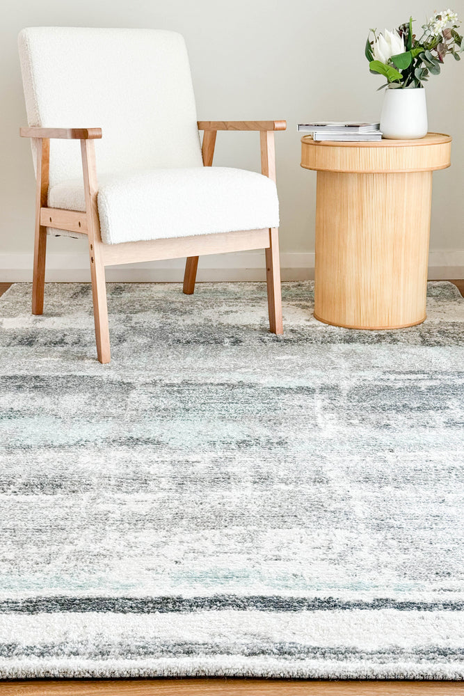 Singsong Marble Blue Grey Rug