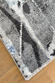 Singsong Canvas Blue Grey Rug