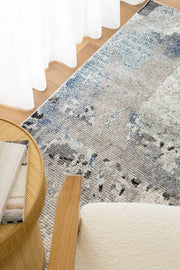 Singsong Canvas Blue Grey Rug