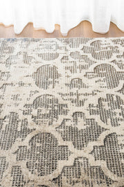 Singsong Moroccan Tiles Cream Grey Rug