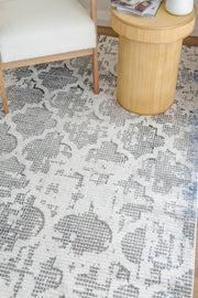 Singsong Moroccan Tiles Cream Grey Rug