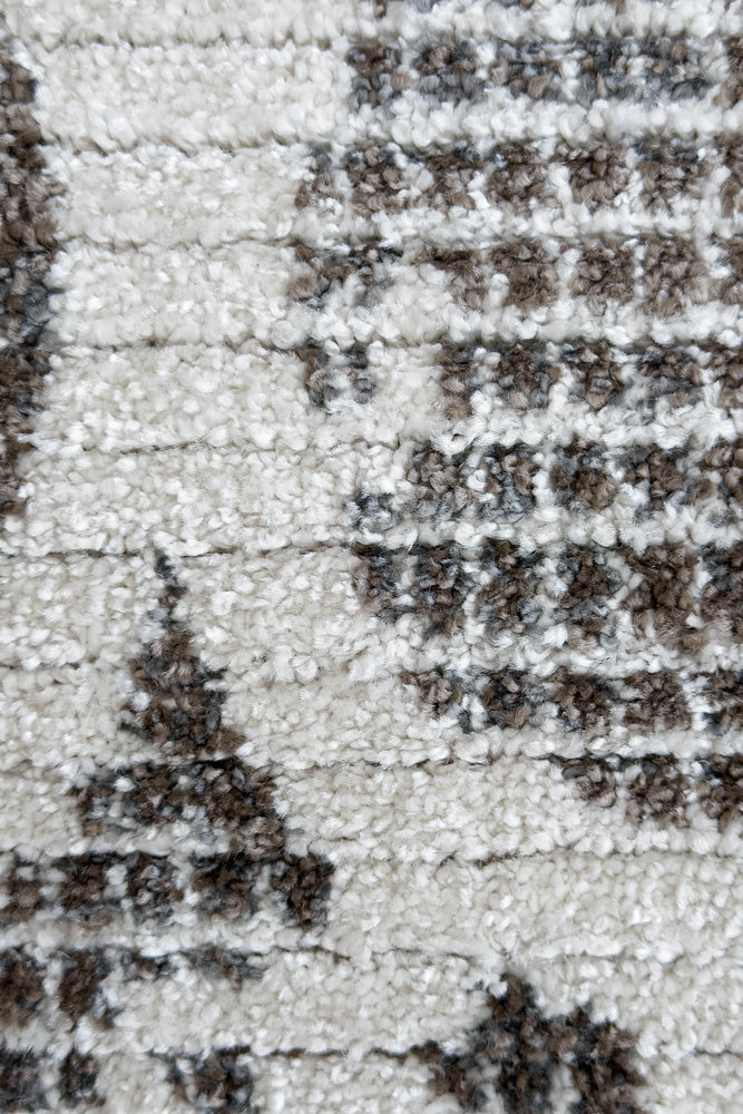 Singsong Moroccan Tiles Cream Grey Rug