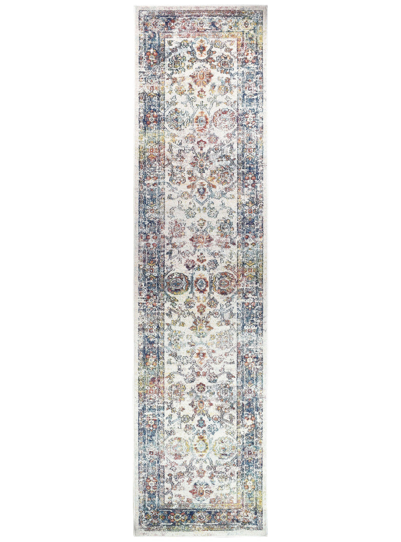 Casanova Century Border Blue Rug